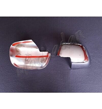 Dacia Duster Krom Ayna Kapağı 2010-2012 2 Parça Abs Krom