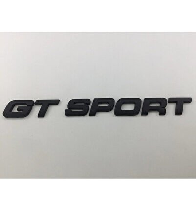 GT SPORT Piano Black Bagaj Yazısı 3M 3D ABS Dacia Duster