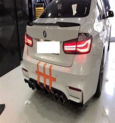 Bmw F-30 (3 Kasa 2012 Üstü) M Tanpon Uyumlu Vorstaine Difizör BOYASIZ