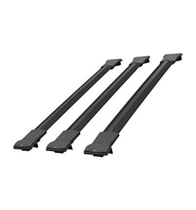 Dacia Duster 2018-2023 Arası ile Uyumlu FLY Model Ara Atkı Tavan Barı SİYAH 3 ADET BAR