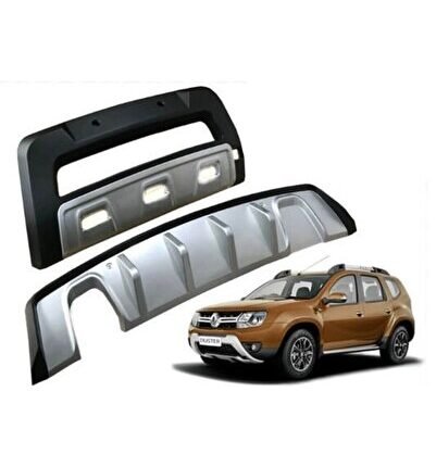 Dacia Duster 2018+ Uyumlu Yedek Parça Ön ve Arka Difüzör