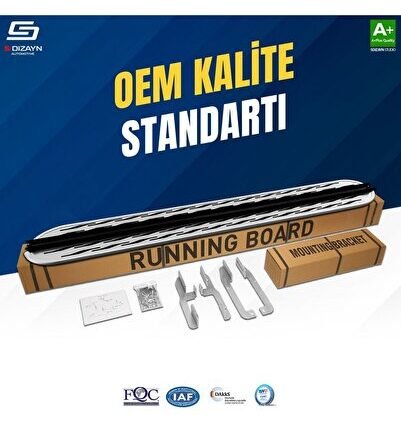 RENAULT DUSTER 2024 2025 ARACA ÖZEL YAN BASAMAKLIK