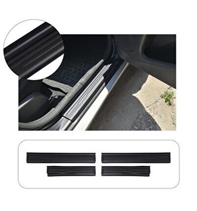 Dacia Duster Uyumlu 2010-2017 Abs Kapı Eşiği 4 Parça
