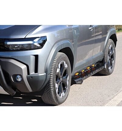 Renault Duster 2024 Model Uyumlu Off-Road Yan Basamak Seti AQM4WD M-30
