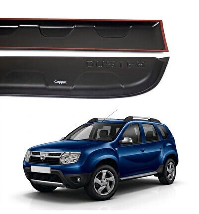2010-2017 DACİA DUSTER KAPI GÖVDE KAPLAMA KABARTMA KORUMA (DAMALI 4 PARÇA)