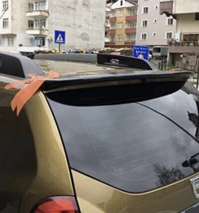 Dacia Duster 2010-2017 Piano Black Arka Spoiler | Bagaj Üstü Spoiler – Parlak Siyah