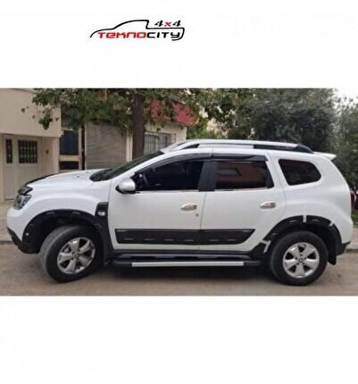 Dacia Duster 2018+ Çamurluk ve Kapı Dodik Kaplama Seti Kabartmalı OEM tip