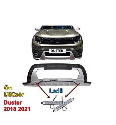 Duster Ön Koruma Difüzör 2018-2023 Arası Model Uyumlu