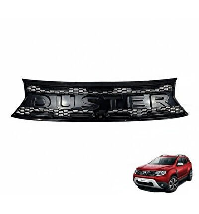 2018-2024 Dacia Duster Ön Panjur DUSTER Yazılı | Sportif Tasarım | Birebir Uyum