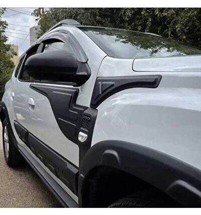 2018+ DACİA DUSTER YARASA KAPI GÖVDE KAPLAMA KABARTMA KORUMA 4 PARÇA