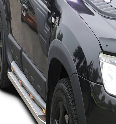 2010-2017 DACİA DUSTER 2’Lİ KAPI GÖVDE KORUMA KABARTMA KAPLAMA MAT SİYAH