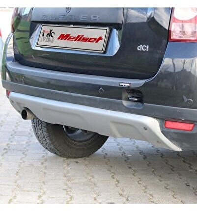 Dacia Duster Arka Difüzör (mat Gri) 2010-2017 Arası Uyumlu