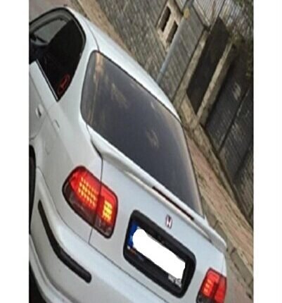 Honda Cıvıc 1996-2001 Işıklı Spoyler Spoiler BOYASIZ