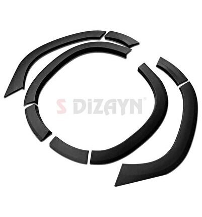 S-Dizayn Dacia Duster 2 Çamurluk Kaplaması Dodik Seti 2018 Üzeri A+ Kalite