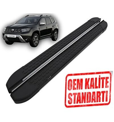 DUSTER 2010 2011 2012 2013 2014 2015 2016 2017 ARACA ÖZEL NEVADA SİYAH YAN BASAMAK