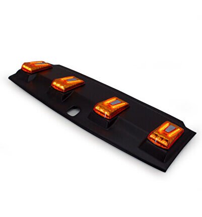 (ASTARLI) Dacia Duster Ön Cam Üstü Turuncu Ledli Moonvisör 2009-2013 Yılı ve Arasına Uyumludur