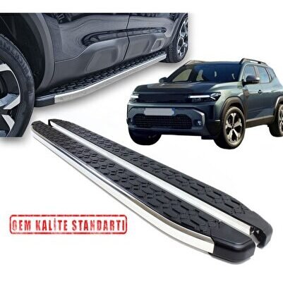 RENAULT DUSTER 2024 2025 ARACA ÖZEL BLACKLİNE YAN BASAMAKLIK