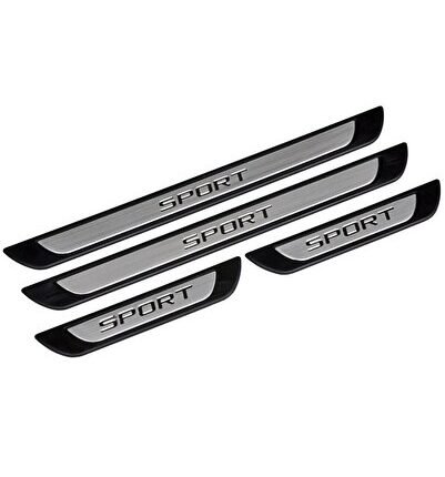 S-Dizayn Renault Duster 3 Krom Kapı Eşik Koruması Sport Line 4 Prç. 2024 Üzeri A+ Kalite