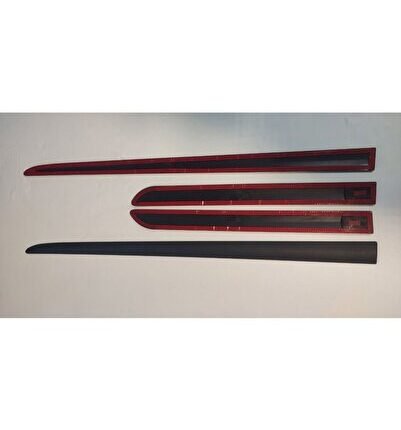 Dacia Duster Yan Kapı Çıtası Kapı Koruma Mat siyah 2010+