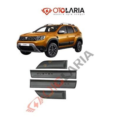 Dacıa Duster 2018> Yan Kapı Koruması Duz 4 Prc