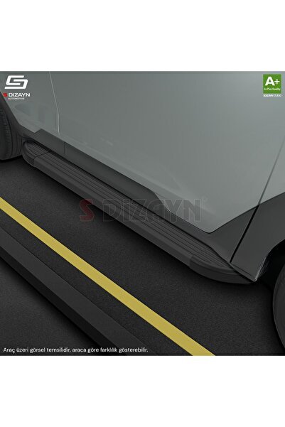1_org_zoom-47502.jpg S-Dizayn Dacia Duster Skyline Siyah Yan Basamak 173 Cm 2009-2018 A+ Kalite - Görsel 1