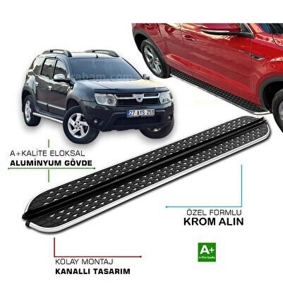 DACİA DUSTER 1 2010 2011 2012 2013 2014 2015 2016 2017  YAN BASAMAK
