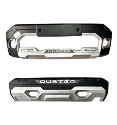 Dacia Duster Uyumlu 2024+ Sonrası Ön Arka Tampon Ek Koruma Difüzör Ledi (ithal)
