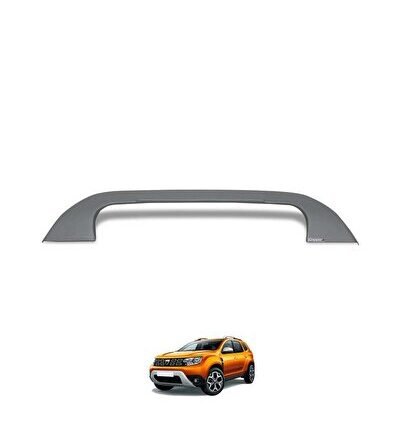 Dacia Duster Difüzör - Ön Tampon Plaka Altı, Gri | (2010-2018)