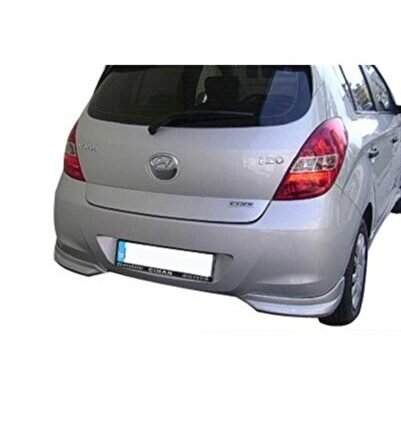 Hyundai İ20 Makyajsız 2 Parça Arka Tampon Eki Boyasız