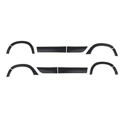 Dacia Duster Dodik Seti - Çamurluk ve Kapı, Sensör Delikli (12 Parça) | (2018-2024)