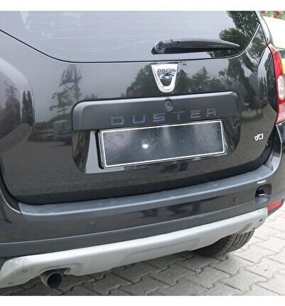 Dacia Duster Arka Tampon Eşiği - Mat Siyah| 2010-2018