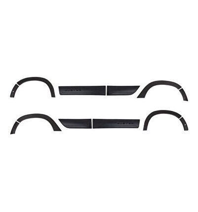 Dacia Duster Dodik Seti - Çamurluk ve Kapı, Sensör Delikli (12 Parça) | 2018-2024 Arası