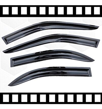 Dacia Duster Mügen Cam Rüzgarlığı 2018 Sonrası Arası 4 Lü Takım