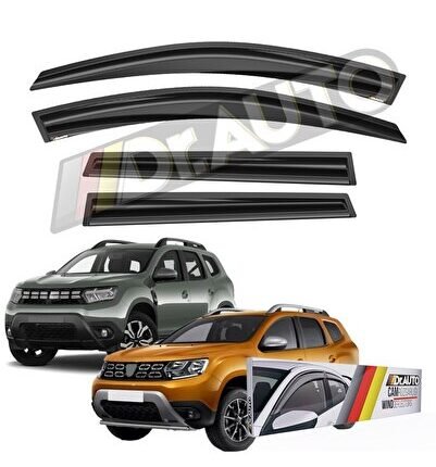 Dacia Duster 2017 ve Sonrası Cam Rüzgarlığı 4lü