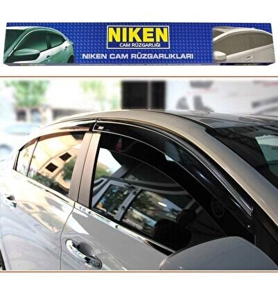 Dacia duster cam rüzgarlığı kromlu 2010 / 2017