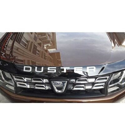 Dacia Duster Kaput Rüzgarlığı Maskesi 2009-2017 Piano Black