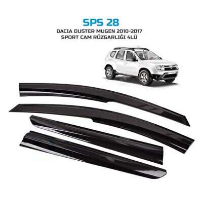 Cam Rüzgarlığı Sunplex Mugen Dacıa Duster 2010-2017 4Lü Sps28