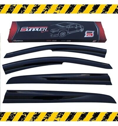 Dacia Duster Mügen Cam Rüzgarlığı 2018 Ve Sonrası 4 Lü