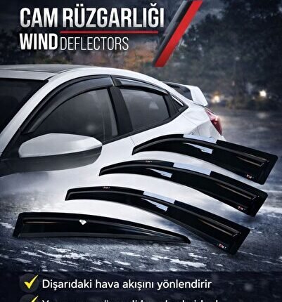 TRMST-RENAULT DUSTER 24. 4 LU CAM RÜZGARLIĞI