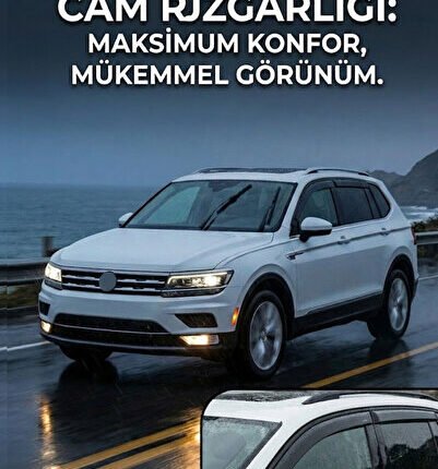 Dacia Duster 2010-2017 Cam Rüzgarlığı 4'lü Paket