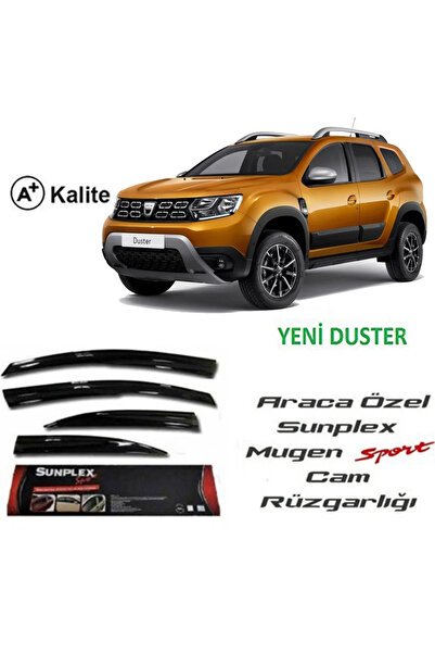 1_org_zoom-48055.jpg Dacia Duster Mugen Cam Rüzgarlığı 2018 sonrası 4'lü Sunplex - Görsel 1