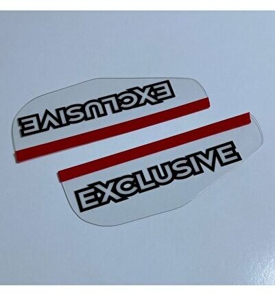 Dacia Duster İle Uyumlu ŞEFFAF EXCLUSIVE Ayna Yağmur Koruyucu Rüzgarlık