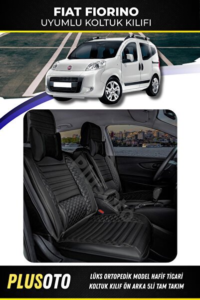 1_org_zoom-522.jpg Fiat Fiorino Uyumlu Plus Lux Serisi Siyah Oto Koltuk Kılıfı 5li Takım Set P-253 - Görsel 1