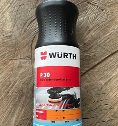 WÜRTH P30 İZ GİDERİCİ CİLA PASTA CİLA BOYA KORUMA PASTA CİLASI 1000GR
