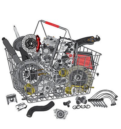 CAM MEKANIZMASI ON SOL ( FIAT : FIORINO / PEUGEOT : BIPPER / CITROEN: NEMO 08- )