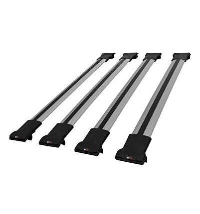 Fiat Fiorino 2007 ve Sonrası ile uyumlu FLY Model Ara Atkı Tavan Barı GRİ 4 ADET BAR