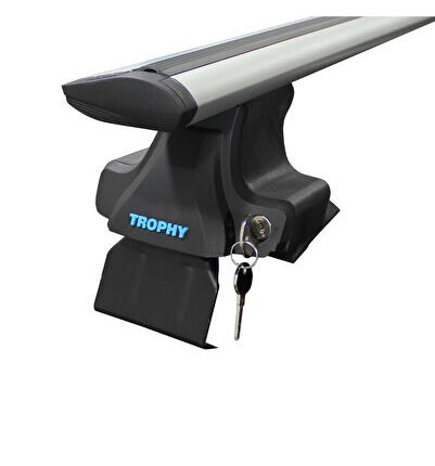 Toyota Corolla 2014  Model ve Sonrası Uyumlu Ara Atkı Tavan Barı Trophy Gri