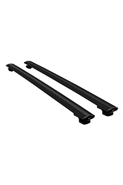 1_org_zoom-862.jpg Mercedes EQT / Citan W420 2022-2025 Arası ile Uyumlu BASIC Model Ara Atkı Tavan Barı Siyah 2 Adet - Görsel 1