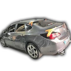 Opel Astra J Sedan Uyumlu Yedek Parça Cam Üstü Spoiler Boyasız