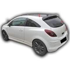 Opel Corsa D 2 Kapı Uyumlu Yedek Parça Spoiler Boyalı
